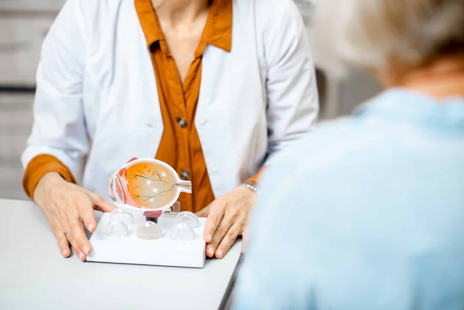 ophthalmologist consulting a senior patient 2025 03 14 02 05 00 utc