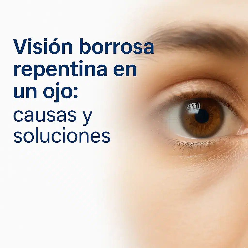 vision borrosa repentina en un ojo marbella